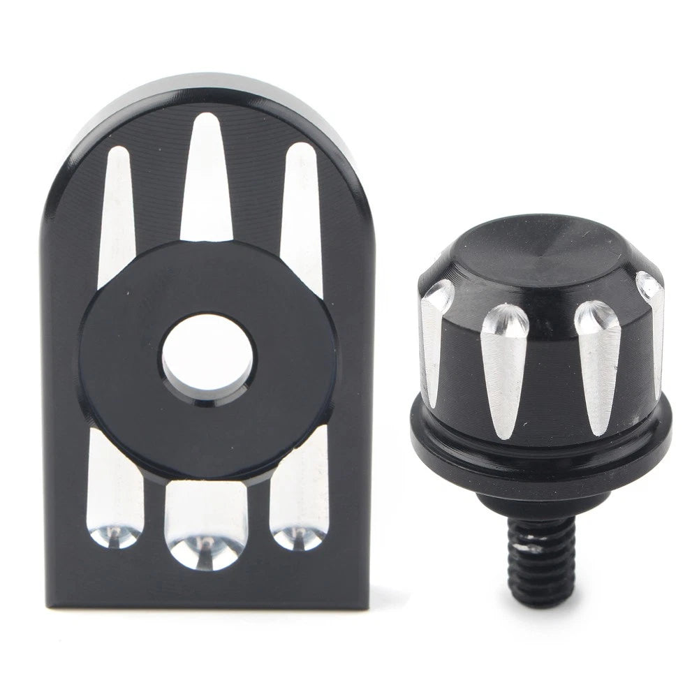 Rear Fender Seat Bolt Screw Nut Tab Cover for Harley Touring (1996–2023)