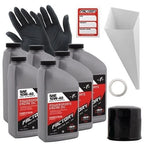 6qt Oil Change Kit SAE 10W-40 for Yamaha XV19C Raider (2008–2018)