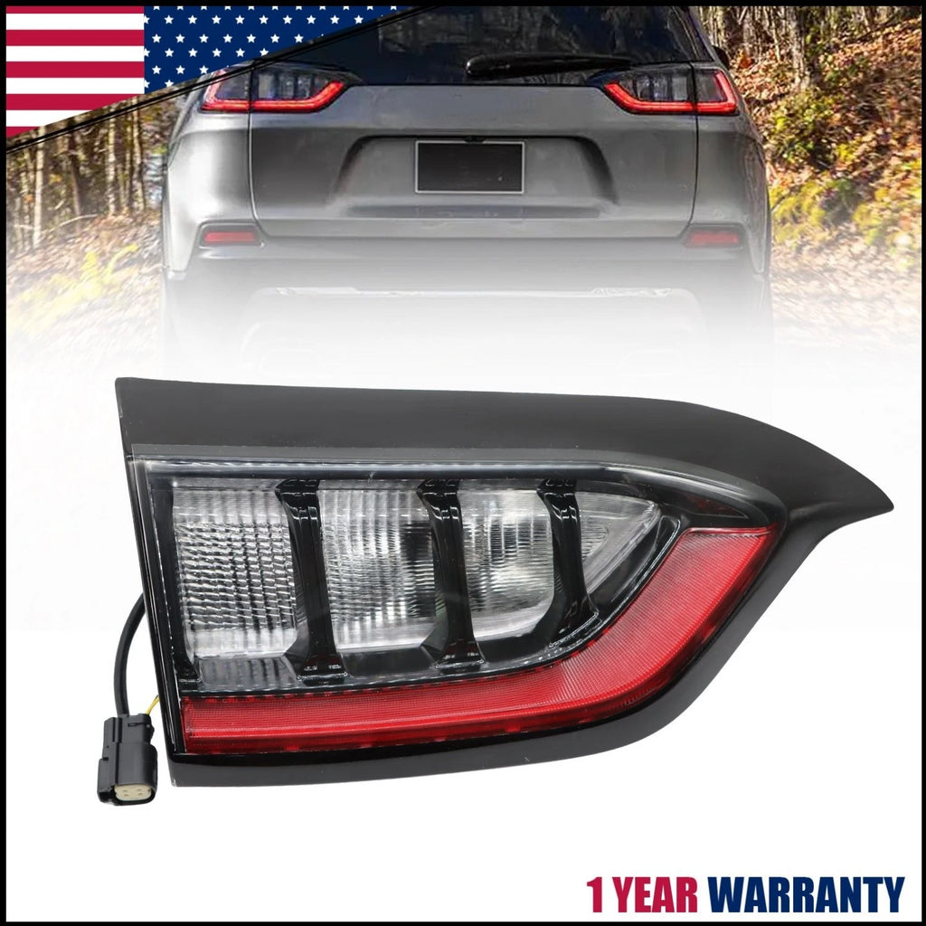 Left Inner Rear LED Tail Light Brake Stop Lamp for Jeep Cherokee (2019–2023)