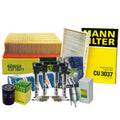 Set of 4 Spark Plugs & 4 Coils Tune Up Kit for Audi (2010–2015)