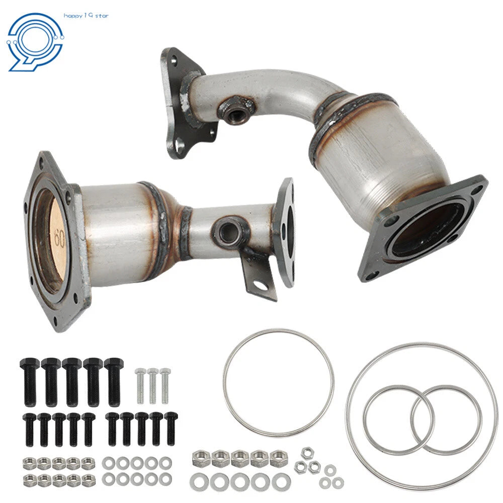 Set of 2 Catalytic Converters for Nissan Murano (2009–2019) w/Gasket