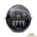 DOT LED Headlight w/ DRL for Harley VRSC VRSCA VRSCAW VRSB VRSF (2002-2023)