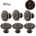6X Antique Pull Handles for Kitchen Cupboard Drawer Door Cabinet