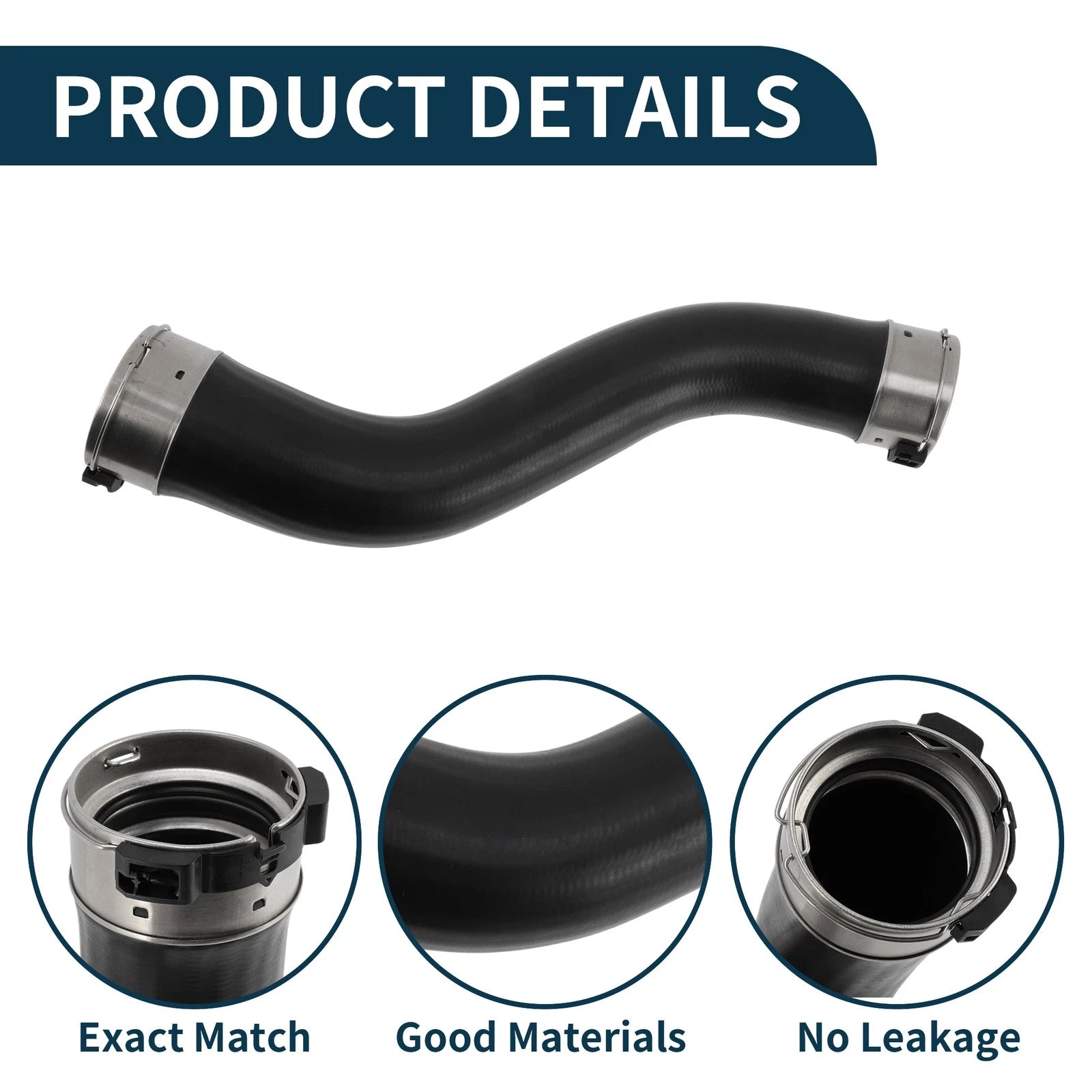 Radiator Hose for BMW 1 Series F20 F21 (2015–2019) No. 13717638455 Rubber