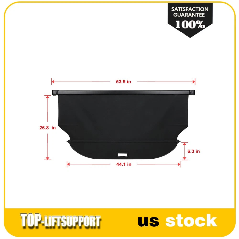 Retractable Rear Cargo Security Trunk Cover for Toyota Harrier (2015–2019)
