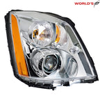 Right Side Headlight for Cadillac DTS (2008–2011) HID Xenon Chrome Housing