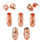 5PCS TIG Collet Body 13N28 for 9/20/25 TIG Torch