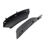 Front Bumper Lower Air Deflector for Jaguar XF (2020-2023) Black