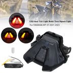 LED Rear Tail Light Brake Turn Signals for Yamaha MT-07 MT07 (2021–2023) T9