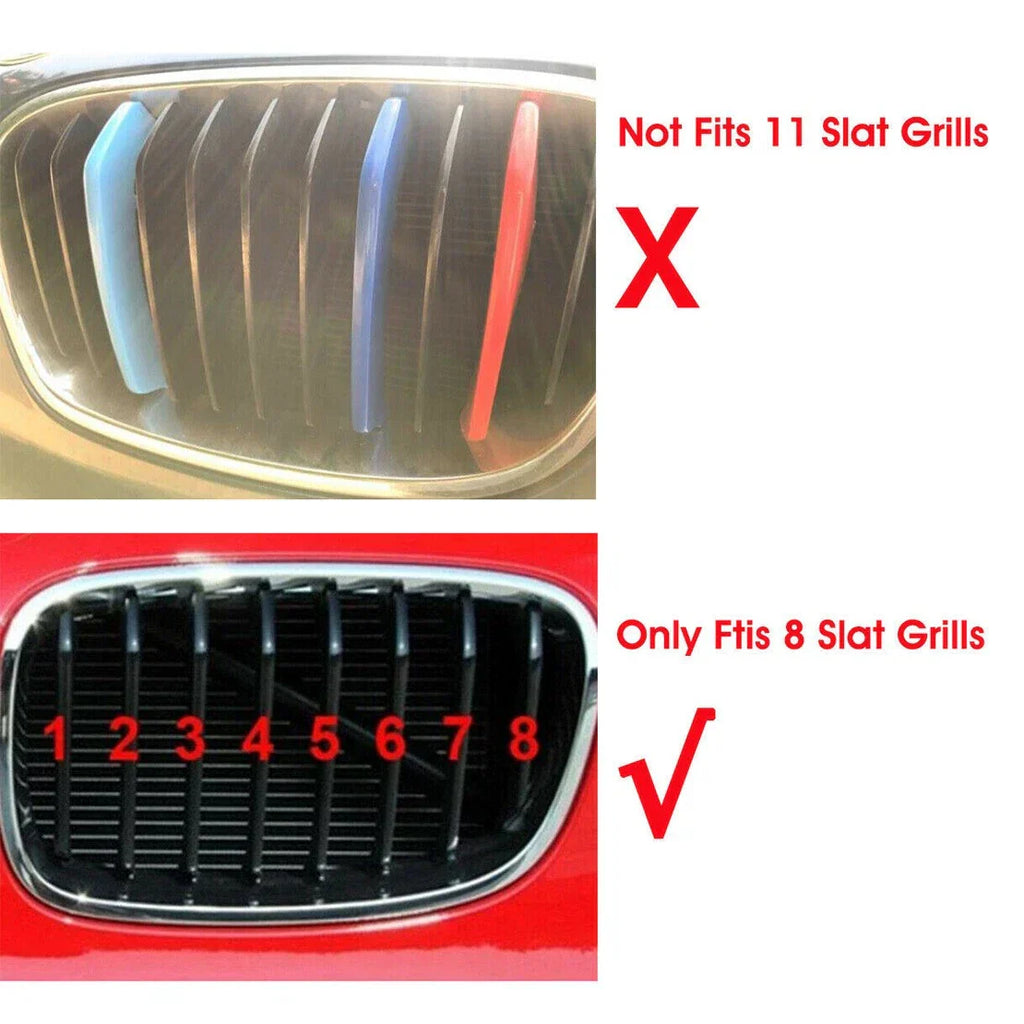 Grille Strip Kidney Cover for BMW 1 Series F20 F21 (2012-2014)
