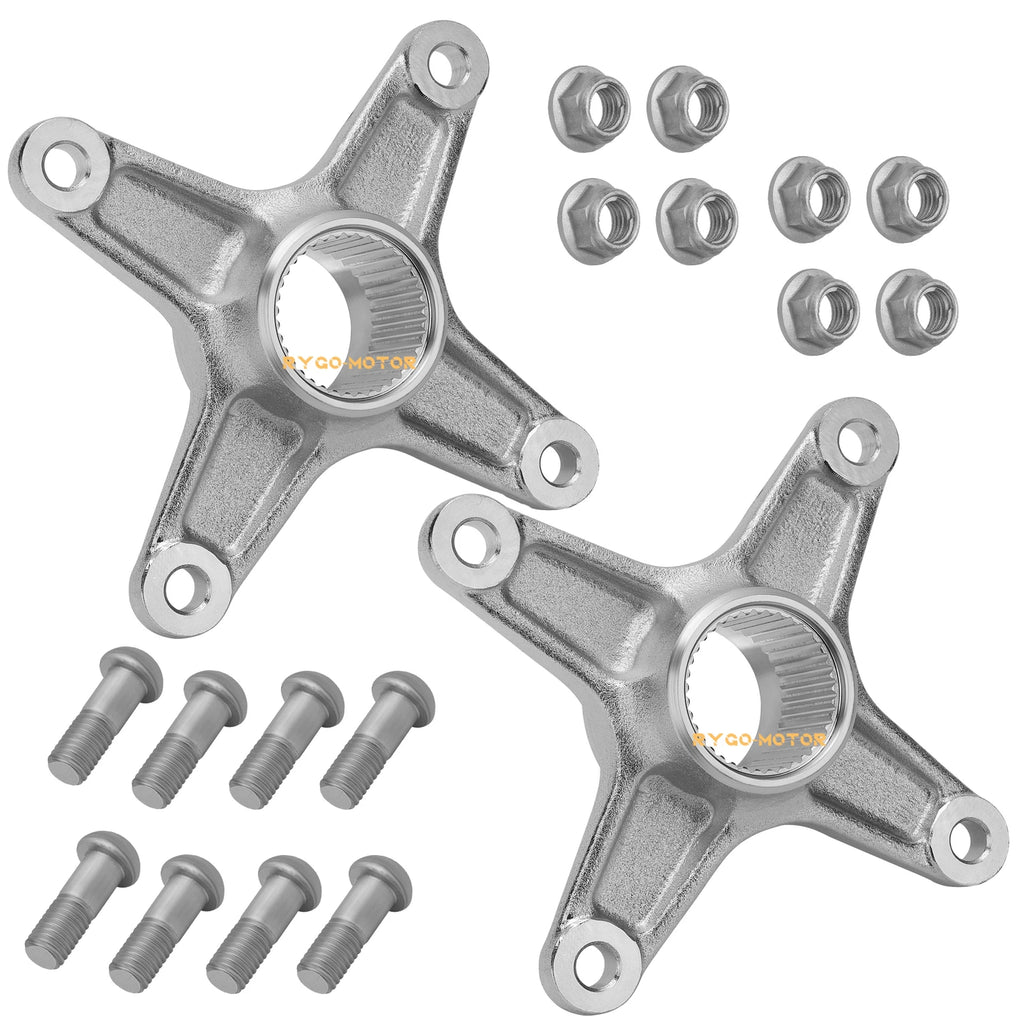 2X Rear Axle Sprocket Mount Hub Collar Holder Kit for Yamaha YFZ450 Raptor 700 (2004–2023)