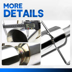 4" Muffler Tip Catback Exhaust System for Nissan Maxima V6 (2000–2003)