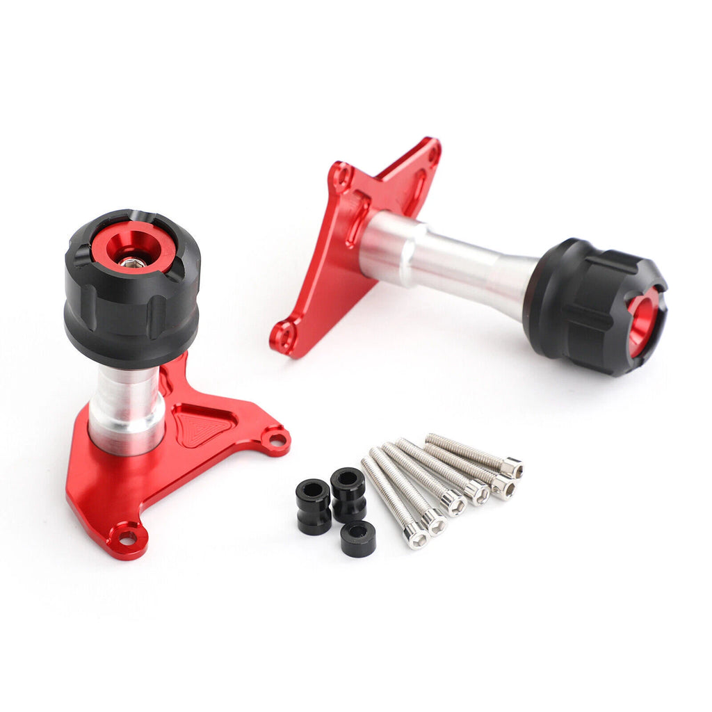 CNC Red Motorcycle Frame Slider for Honda MSX125 SF Grom (2013–2019)