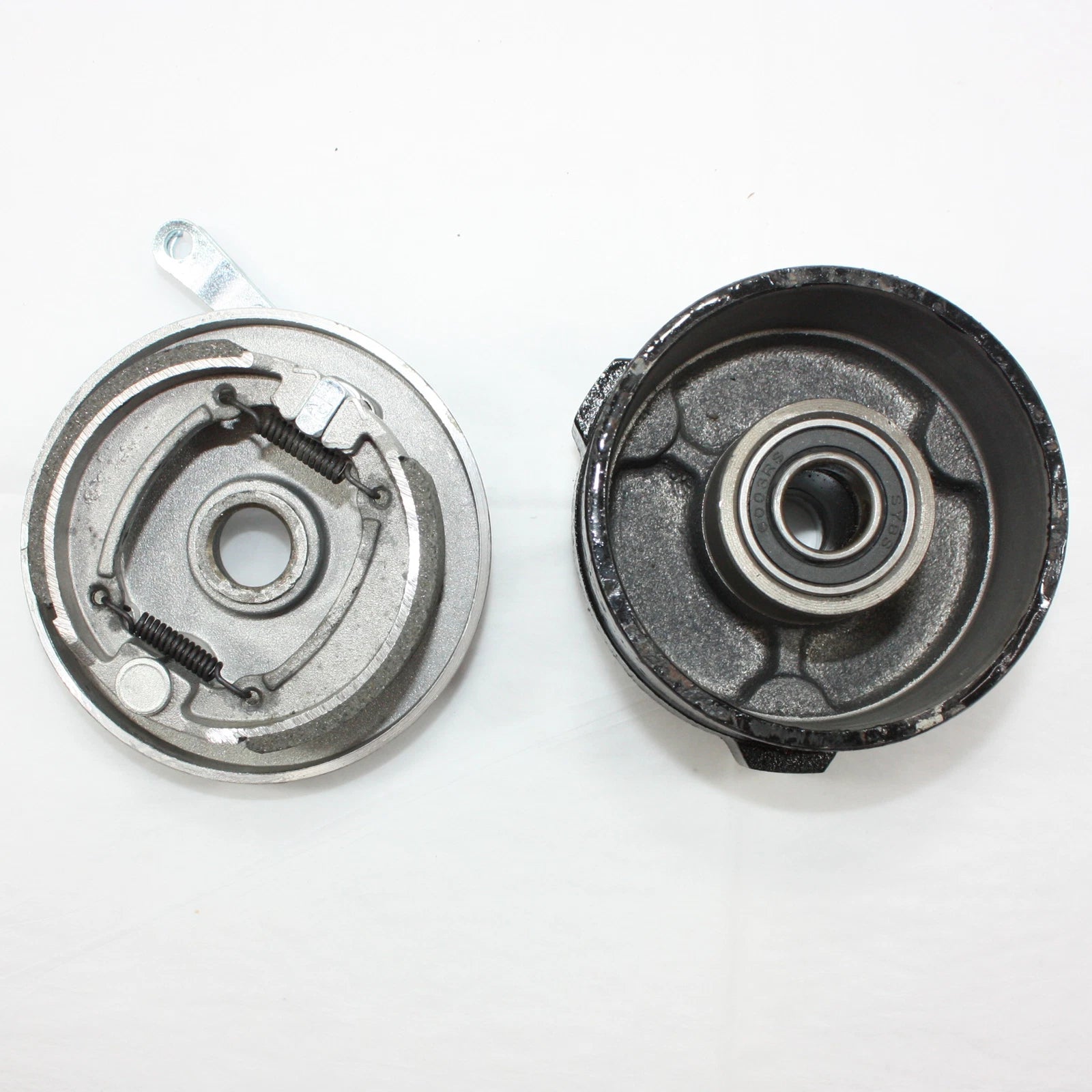 3 Stud Drum Brake Housing Wheel Hub + Shoes for 110cc 125cc Quad ATV