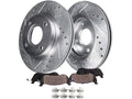 Front Brake Pad and Rotor Kit for Mazda MX5 Miata (2016–2022) SD613XW
