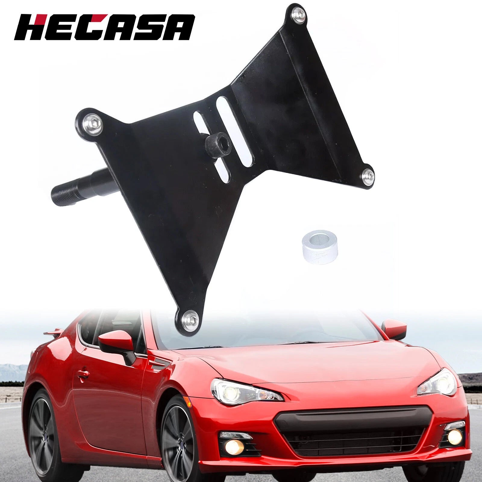 Front License Plate Holder Relocation for Subaru BRZ FRS WRX (2013–2017)