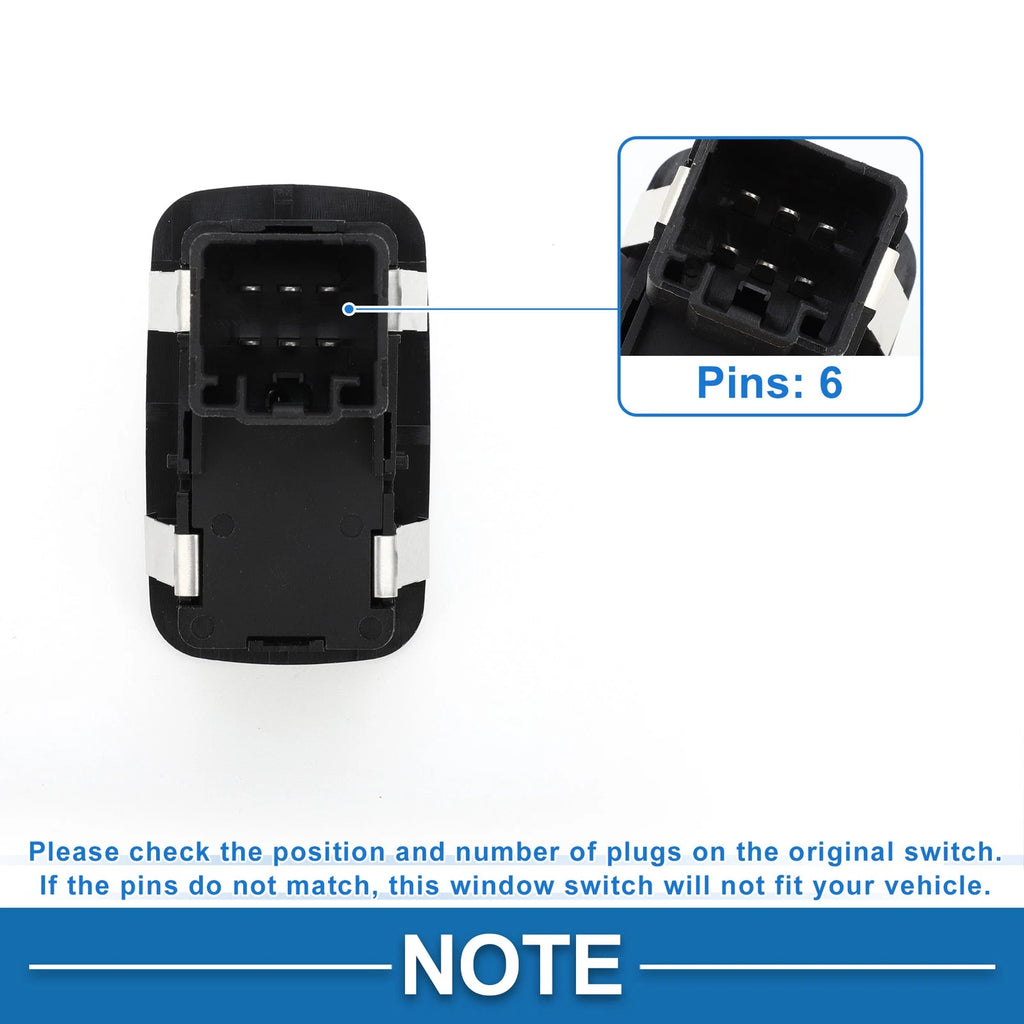 Rear Power Window Switch for Dodge Grand Caravan, Chrysler No. 4602926AA (–)