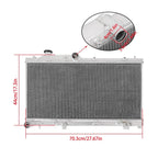Full Aluminum Radiator for Subaru Forester Legacy (2005–2013) 3 Row