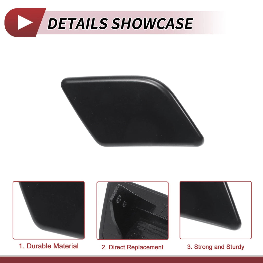 Set of 2 Washer Nozzle Cover Caps No.51117347666 for BMW X1 (2016–2022)