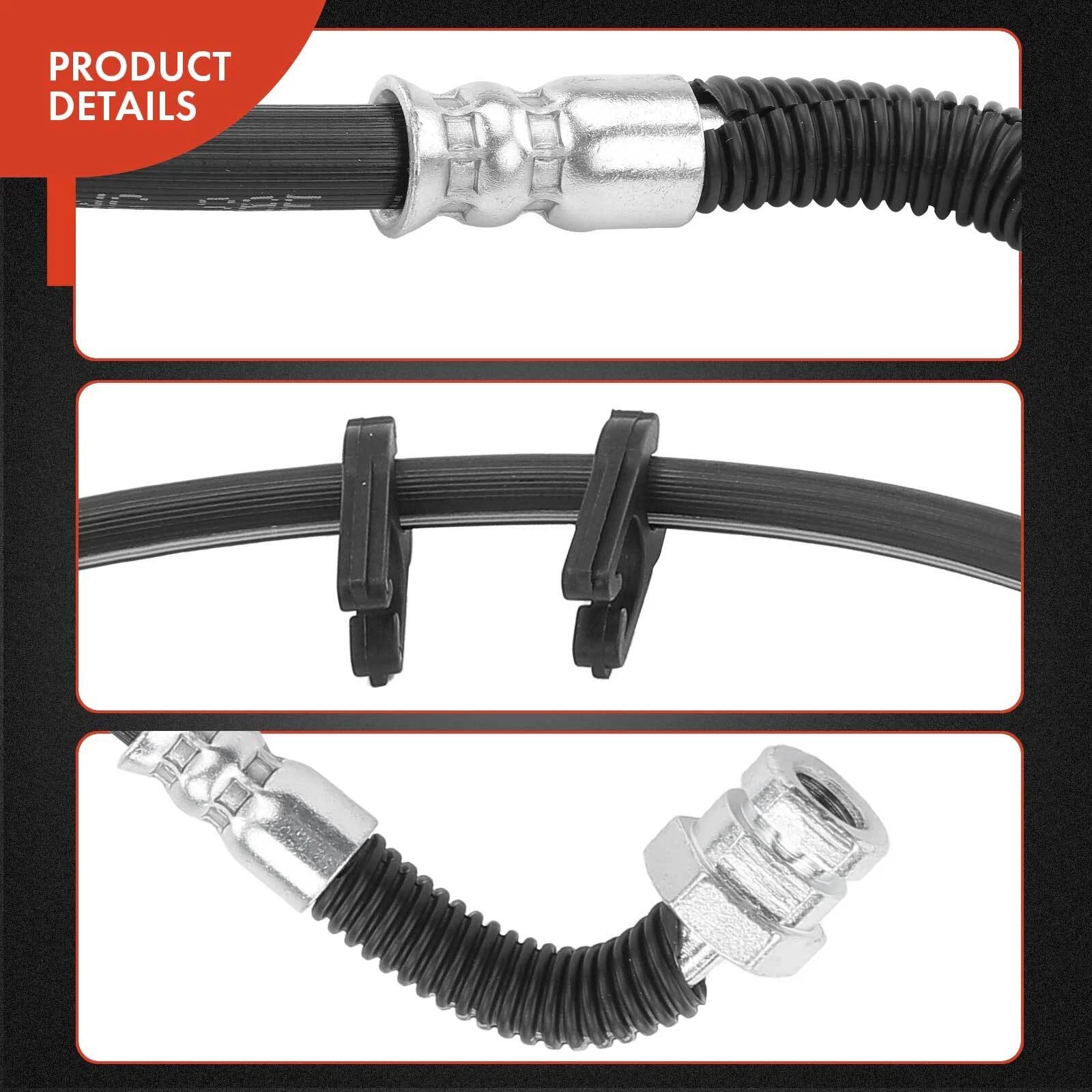Front Right Brake Hydraulic Hose for Ford E-150, E-350 (2007)