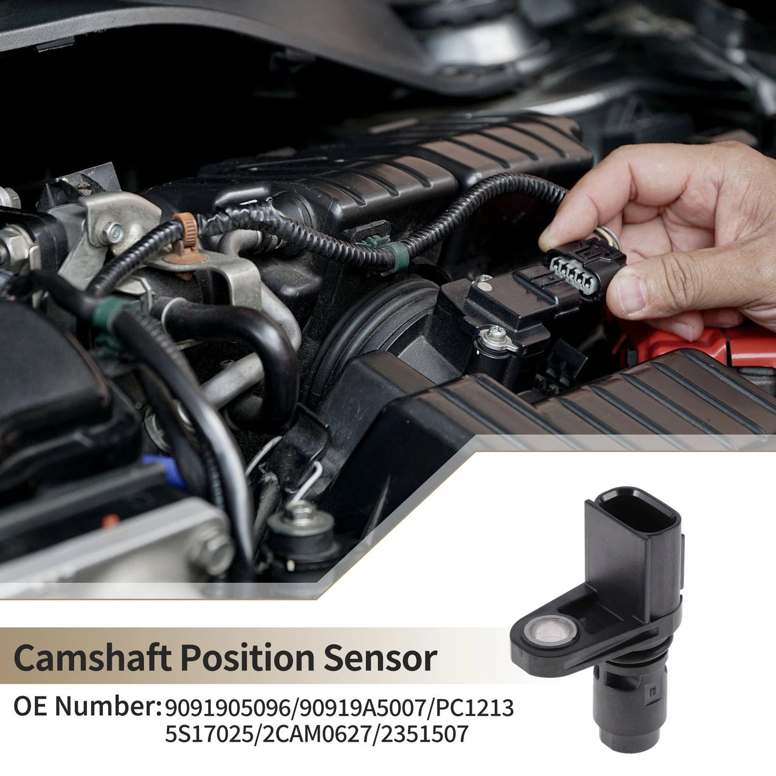 Camshaft Position Sensor for Toyota Avalon L4 2.5L (2019–2020) No.9091905096