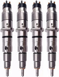 4X Fuel Injector 0445120240 5263306 87538123 for Cummins Case