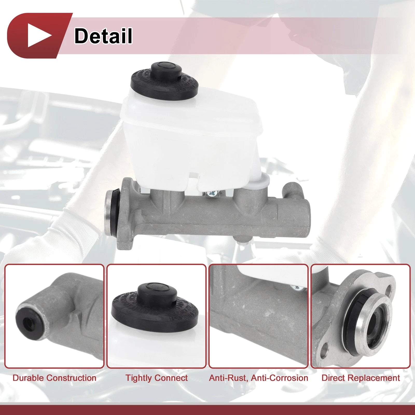 Brake Master Cylinder with Reservoir No. 472013D350 for Toyota 4Runner (1996–2000)