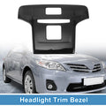 1 Pcs Headlight Trim Bezel for Toyota Corolla (2019–2020) ABS