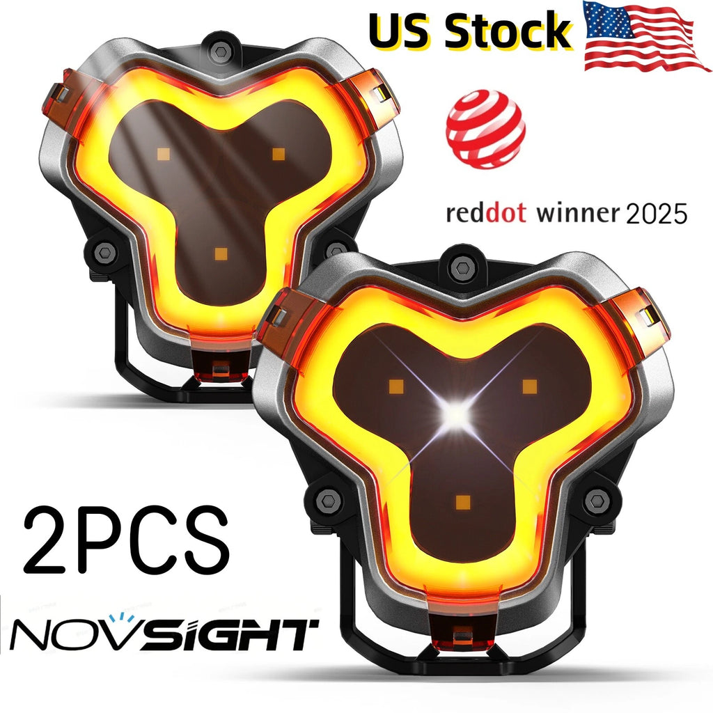 3'' LED Work Lights for Jeep SUV Truck Pickup (2010–2023)