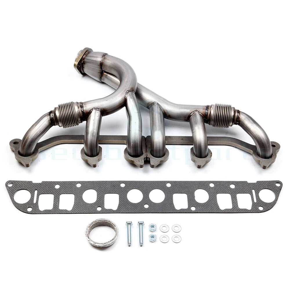 Stainless Exhaust Manifold & Gasket Kit for Jeep Grand Cherokee L6 1993–1998