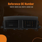 Black AC Air Vent Center Dash for Toyota RAV4 (2006–2012) 55670-42060-B0