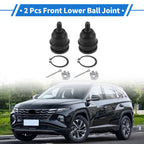 2X Front Lower Ball Joints for Hyundai Elantra (1995–2006) No. 5453031600/K500031