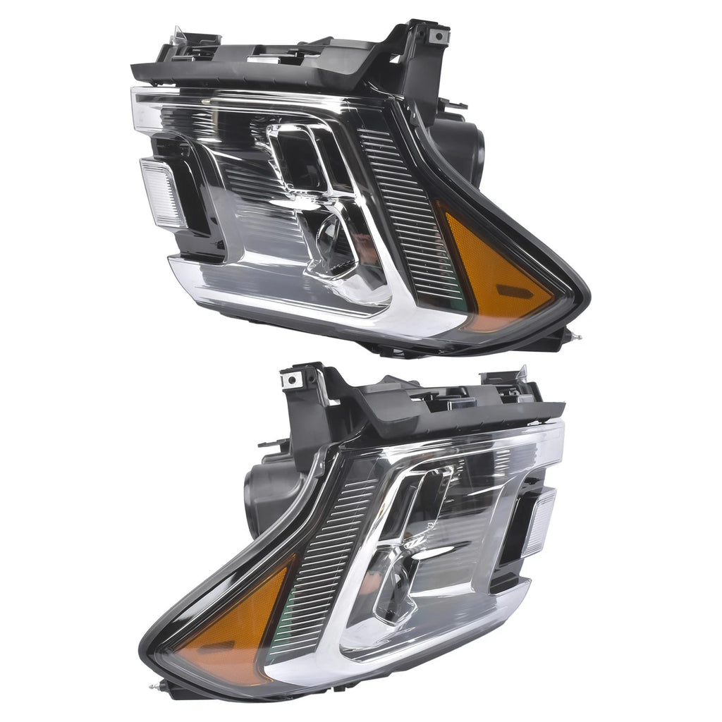 Pair Headlights w/ Bulb for Ford Expedition (2018–2021) FO2502370 FO2503370