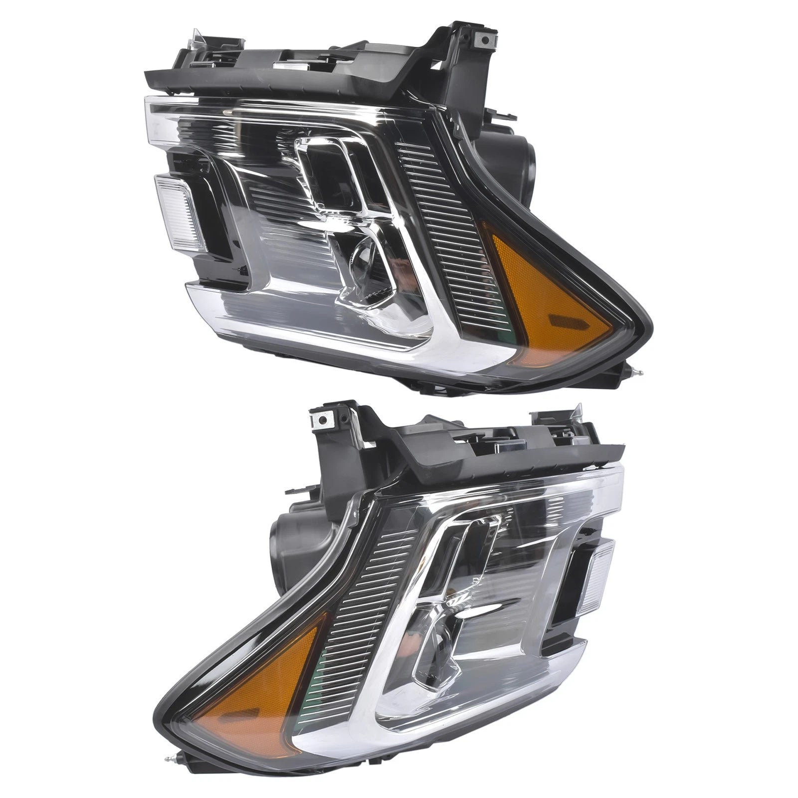Pair Headlights w/ Bulb for Ford Expedition (2018–2021) FO2502370 FO2503370