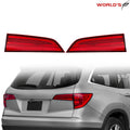 Set of 2 Halogen Tail Lights for Honda Pilot (2016–2018)