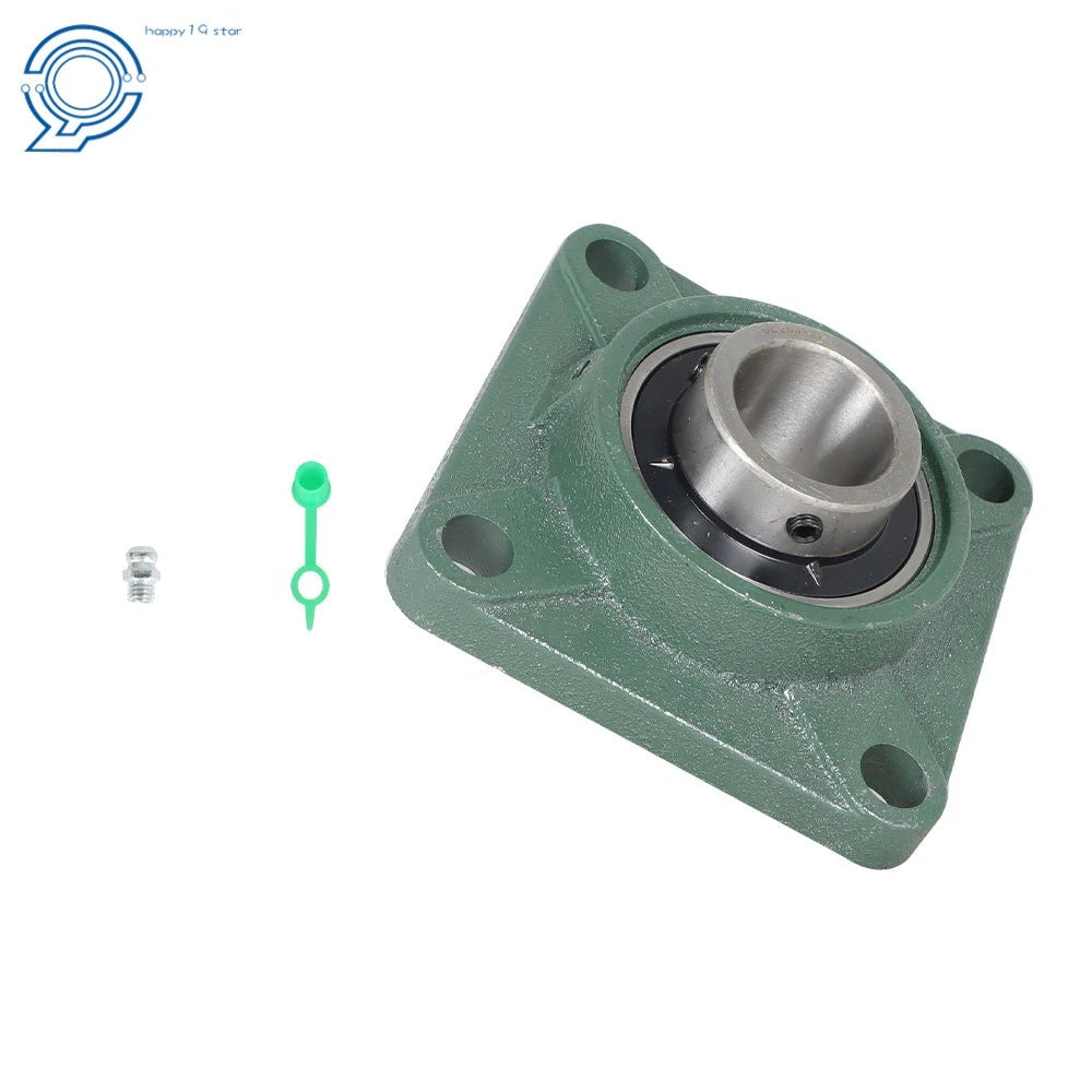Set of 10 Pillow Block Flange Bearings for UCF208 (1-1/2" Bore)
