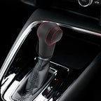 Gear Shifting Knob Cover Trim for Nissan Rogue (2008–2013) Black Red
