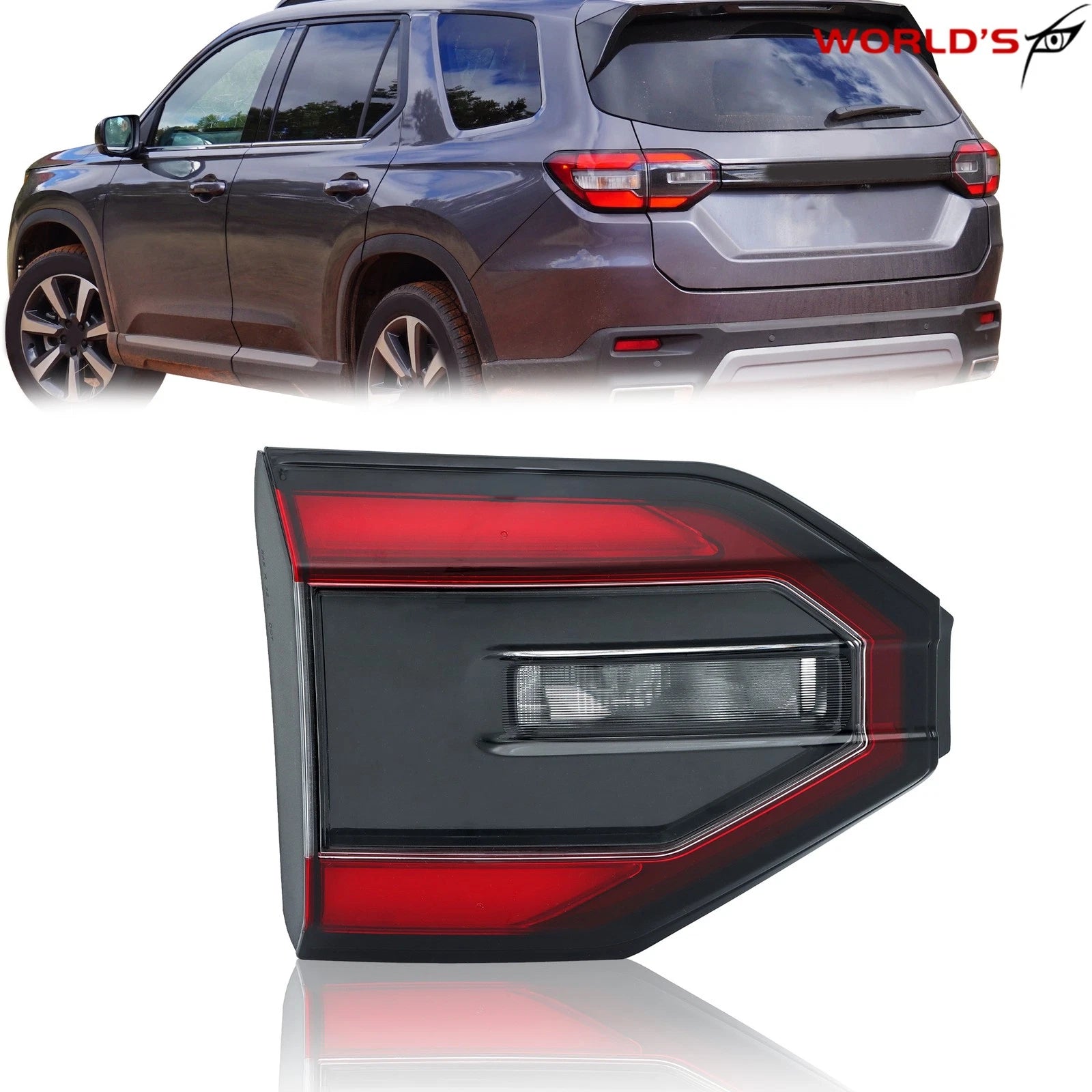 Rear Inner Left Tail Light for Honda Pilot (2023–2024) with LED Lamps