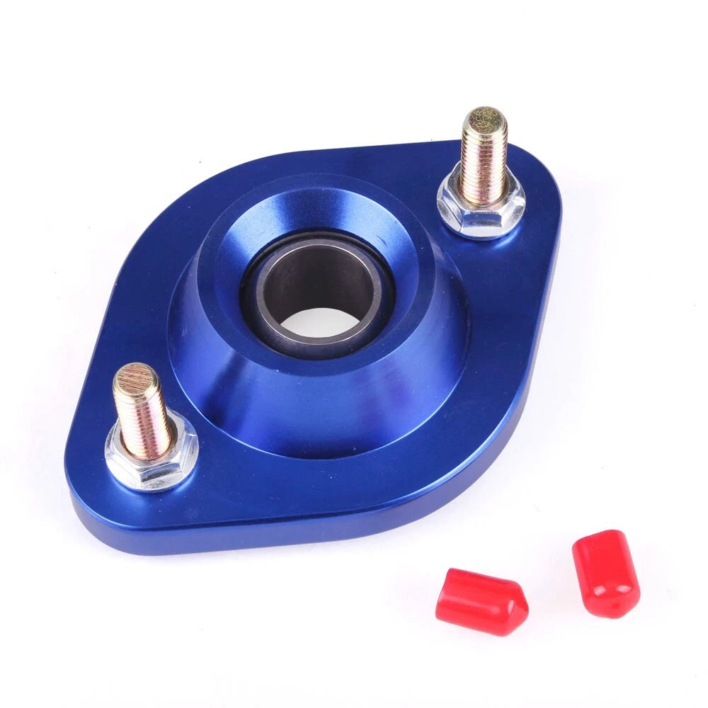Blue Shock Top Mount Set for BMW E30 E46 Z3 Pillow Ball Rear Camber Plate