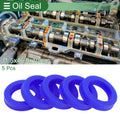Set of 5 Oil Seal Rotary Shaft Seal TPU 31.5x46.5x10mm High Pressure