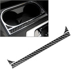 RHD Carbon Fiber Cup Holder Panel Trim for Toyota Tundra (2014–2021)