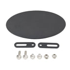 CNC Black Side Number Plate Panel Cover for Motorcycle (Universal)