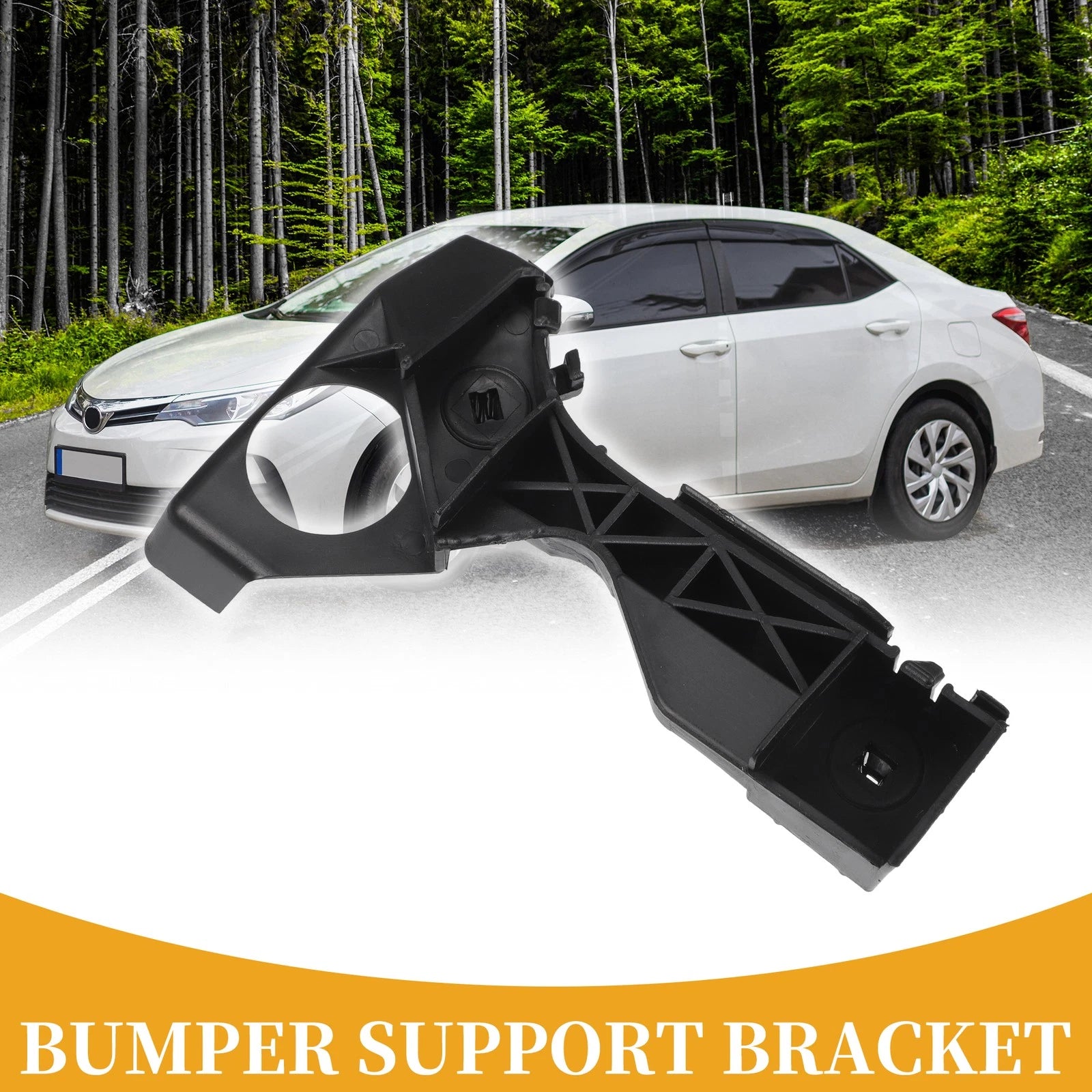 LH Front Bumper Support Bracket for Toyota Corolla (2005–2007)
