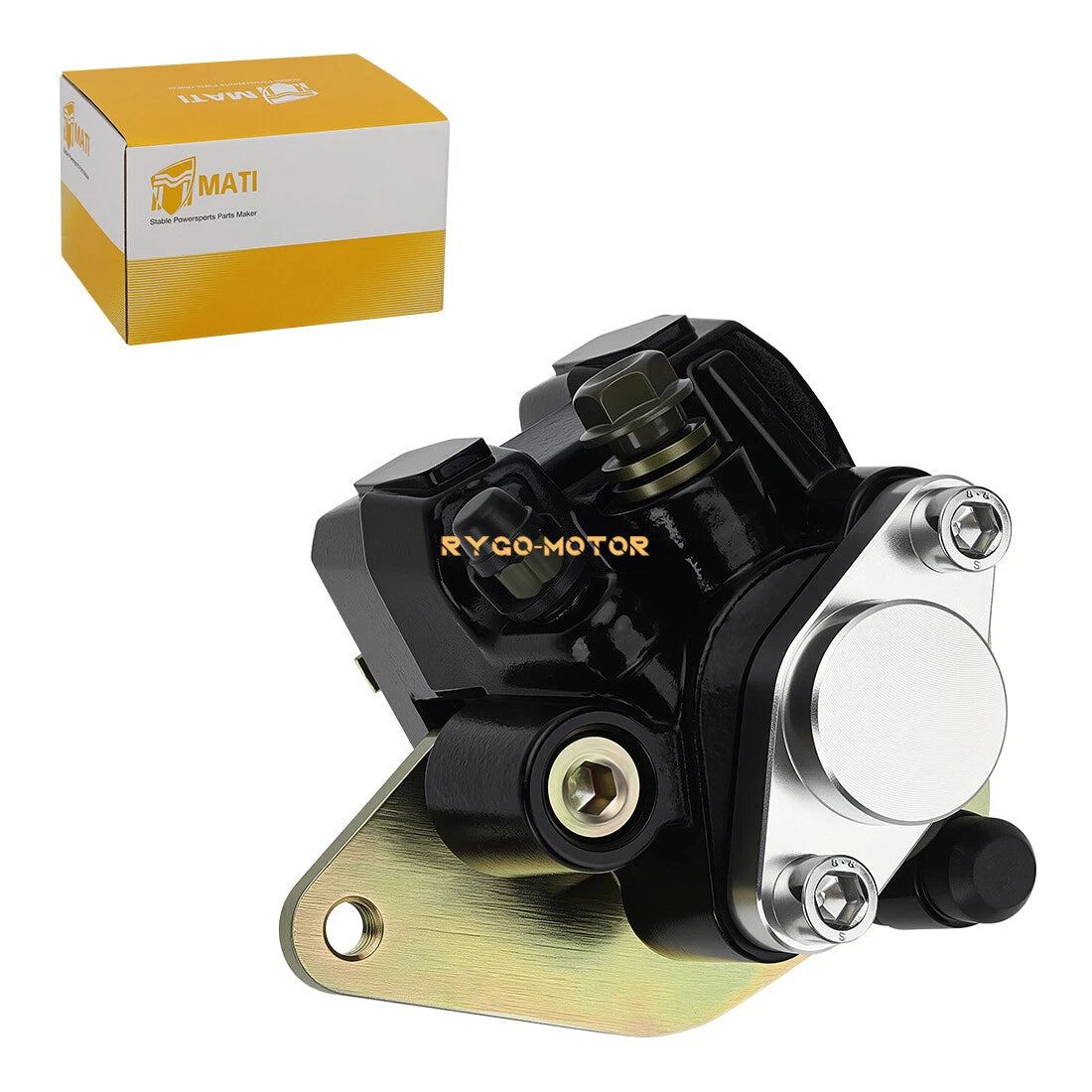 Rear Brake Caliper & Pads for Yamaha ATV YFZ450 (2004–2005) 5TG-2580W-00-00