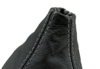 Leather Manual Shift Boot Cover for BMW E36 (1992–1999) Gray Stitch