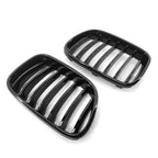 2X Front Radiator Kidney Grille Gloss Black for BMW X3 F25 (2011–2013) 51117237422
