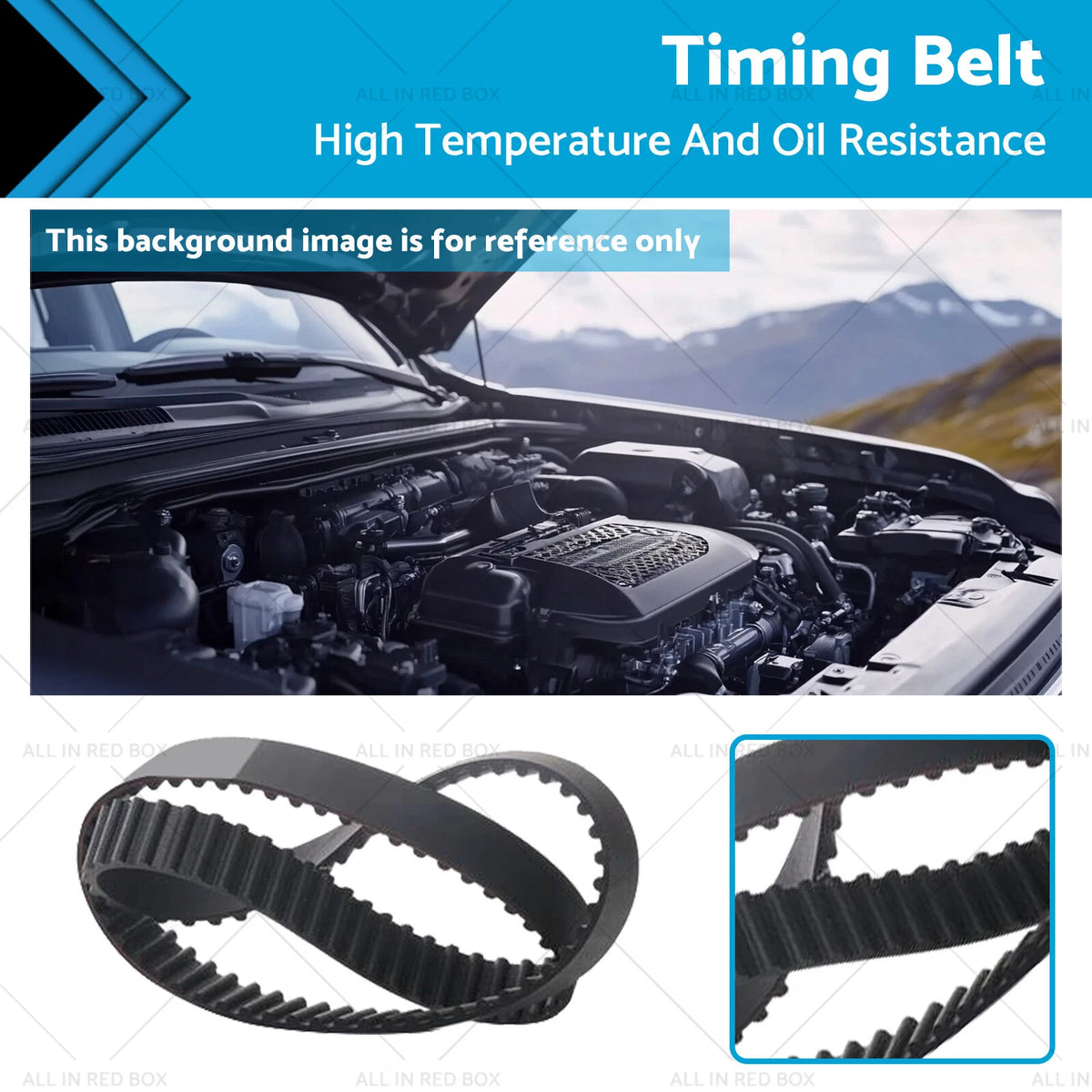Timing Belt for Toyota Landcruiser Prado Hilux 4 Cyl (T988-OPTI)