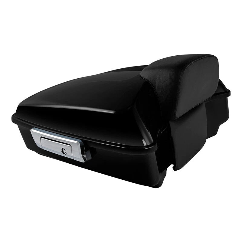 Chopped Trunk Backrest Mounting Rack for Harley Fatboy (2008–2017)