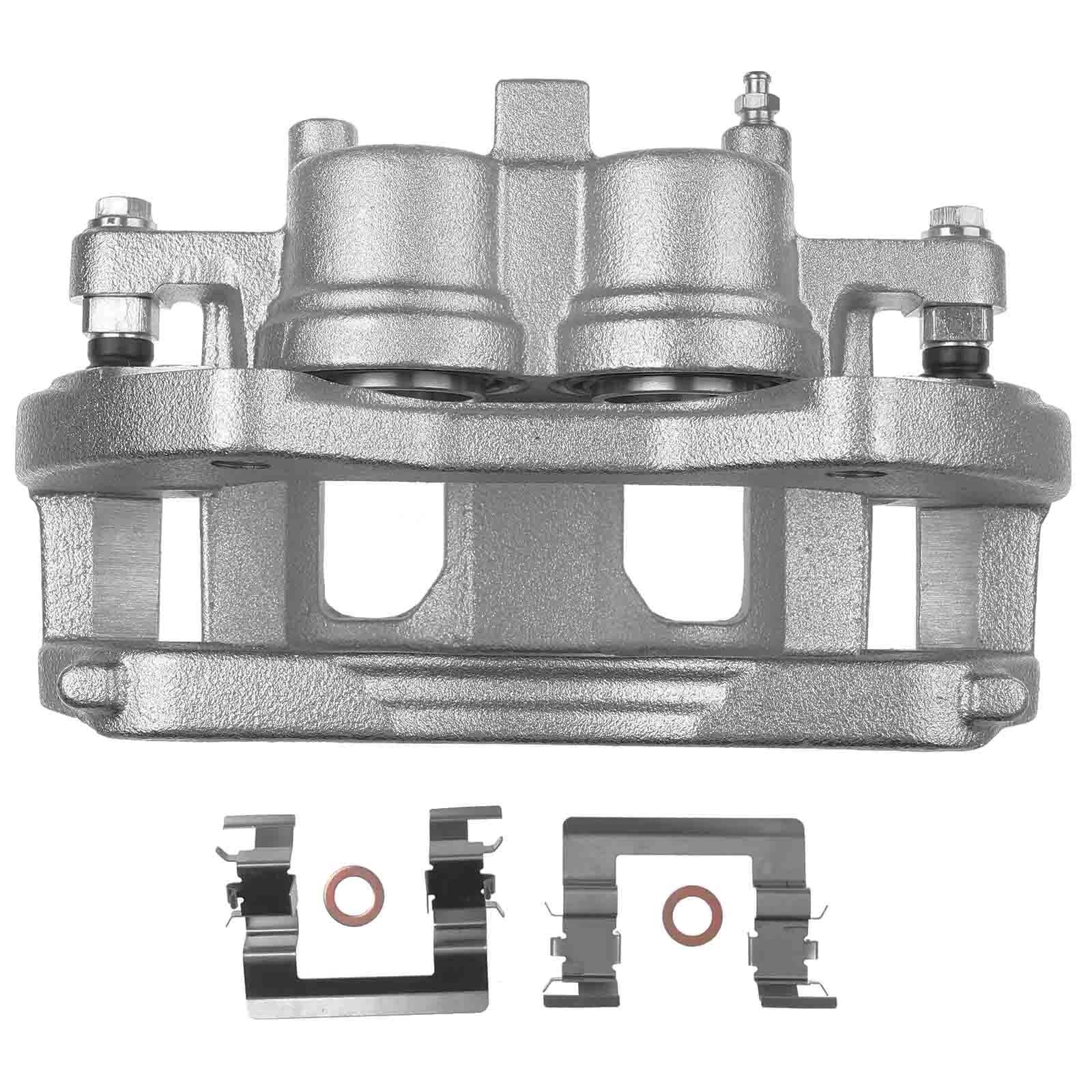 Pair Front Brake Calipers with Brackets for Chevy Impala (2012-2013)