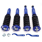 Set of 4 Adjustable Coilovers for Honda Accord (1998–2002) Acura TL (1999–2003)